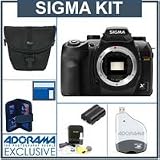 Sigma SD-15 Digital SLR Camera Body Kit, with 8GB SD Memory Card, Spare Sigma BP-21 Lithium-ion Battery. Camera Case,USB 2.0 Card Reader, Professional Lens Cleaning Kit, Memory Card Holder (4)