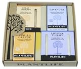 4 Pack Aromatherapy Herbal Soap/Therapeutic Mineral Salt Combo Relax