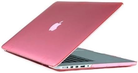 Tenper Pink 2 in 1 Multi colors Soft-Touch Plastic Retina 13-Inch Frost Matte Surface Rubberized Hard Case Cover & Keyboard Cover for Apple MacBook Pro 13.3" with Retina Display A1502 / A1425 (NEWEST VERSION, NO CD-ROM Drive) Shell Cover case PINK)