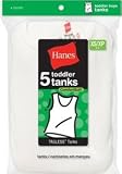 Toddler Boys' White Tank (2T-4T)