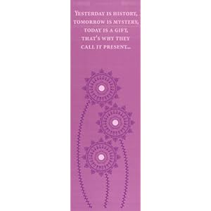 Be Present Printed Yoga Mat - YOGAaccessories (TM) Designer Series