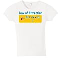 Law of Attraction - Geek-Wear / Computers Jr. Miss Fitted Tee
