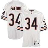 Walter Payton 1985 Chicago Bears #34 Gridiron Classics Premier Throwback Reebok NFL Football Jersey (White)