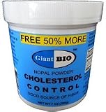 GiantBIO Nopal Powder (Prickly Pear Cactus) Cholesterol Control (45 Days 7oz/200g) *** Buy 3 Get 1 FREE ***