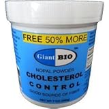 GiantBIO Nopal Powder: Cholesterol Control * LOWEST COST * HIGHEST QUALITY * (7oz/200g) *** Buy 4 for Price of 3 ***