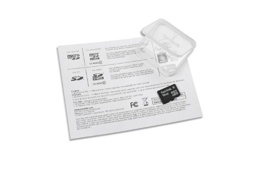 SanDisk 16 GB Class 2 microSDHC Flash Memory Card SDSDQ-016G-A14F