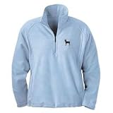 Ladies' Micro Fleece Miniature Pinscher Half Zip