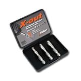 Tools & Hardware : Alden 3719P X-out Damaged Screw Remover Kit with Case, 3-Piece