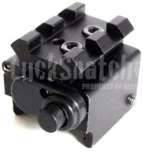 It is most suitable for the integrated laser sight handgun length 3.5cm ultra-compact 20mm rail mount support! Attached to the battery! Sabage equipment (japan import)