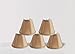 Urbanest 1100073b Chandelier Lamp Shades, 6-inch, Empire, Clip On, Taupe (Set of 5)