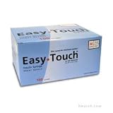 EasyTouch Insulin Syringe 30 Gauge, 5/10cc, 5/16