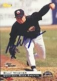 Billy Wagner, Quad City River Bandits - Astros Affiliate Autographed Card
