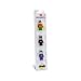 Lego Batman Series Minifigure Magnet Set with - Robin, Catwoman, and Joker Mini Figures