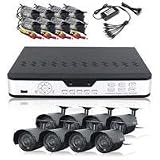 Zmodo Surveillance System with 8 Weatherproof IR Cameras PKD-DK0865-NHD