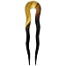 Marycrafts Simple Wavy Horn Hair Accessories Hair Fork Hairfork, Hair Pins Handmade 4.92