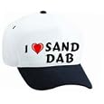 I Love sand dab White Cap