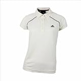 Womens Ladies Adidas Cream Polo Shirt, Golf, Running, Hiking, Netball, Sports