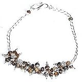 Ankle Bracelet for Kids is Silver & Tiger
