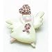 Pink Austrian Rhinestone Pink Ribbon Breast Cancer Awareness Angel Brooch Pin