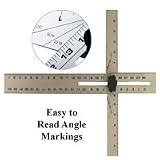 Buy 24 ADJUSTABLE SQUARE By Peachtree Woodworking - PW1391 by Peachtree Woodworking
