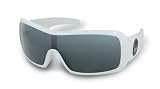 DRAGON PHASE 720-0918 WHITE FRAME GREY SHIELD LENS PLASTIC SUNGLASSES