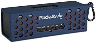 New Rocksteady 2 LOUD and CLEAR Portable Durable Bluetooth Speaker True 2.1 Stereo sound Integrated Speakerphone Water and Drop Resistant