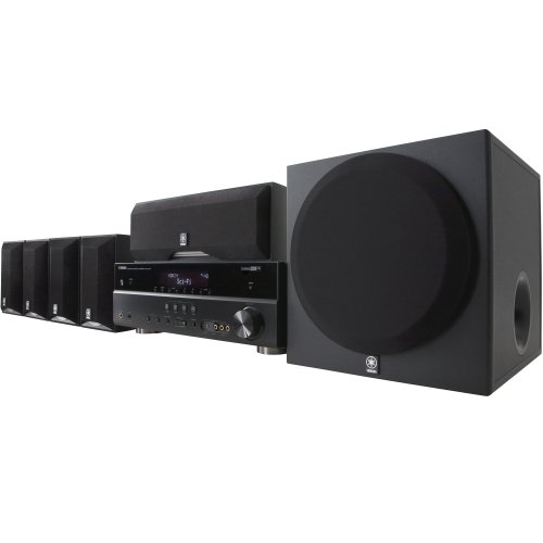 Yamaha YHT-595BL Complete 5.1-Channel Home Theater System