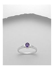 CZ Ring In 92.5 Sterling Silver