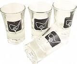 18th Birthday Gift Set of 4 Shot Glasses(sq)