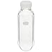 Pyrex Borosilicate Glass Heavy Wall Centrifuge Bottle with GPI 38-400 Thread Finish Screw Cap, 200mL Capacity (Case of 12)