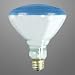 BR38 BLUE OUTDOOR FLOODLIGHT BULB 100 WATTS LONG LIFE 10,000 HOURS BLUE LIGHT BULB