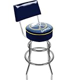 NHL Buffalo Sabres Padded Bar Stool with Back