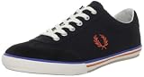Fred Perry Men's Newington Canvas Suede Fashion Sneaker