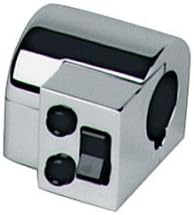 Chrome Plated Left Hand Switch Housing for use with 1972/1981 switches Billet handlebar controls for big twin & sportster -by-Excel Components