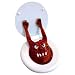 Red Bog Monster Toilet Prank
