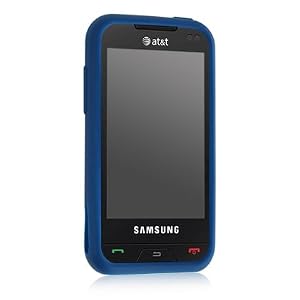 Premium Silicone Case Soft Rubber Cover for AT&T Samsung Eternity SGH-A867 (Choose from Black,...