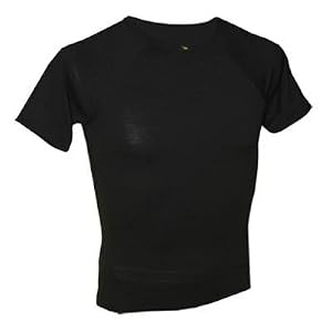 Buy DeFeet UnDWool Tee Short Sleeve Base Layer - Black - UNDWTB now!