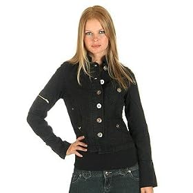 <b>Classic Woman 3-Pocket Fitted Military Style Jacket</b>