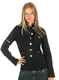 Classic Woman 3-Pocket Fitted Military Style Jacket