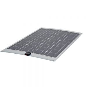 spécifications Panneau Solaire Monocristallin Photovoltaïque 60W Souple Flexible - Tous Types de Toits Plats ou Inégaux - Caravane Camping Car Bateau - Charge Batteries 12V