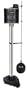 Red Lion SC33PED 1/3-HP 3500-GPH Pedestal Sump Pump, Cast Iron
