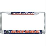 Florida Gators NCAA Chrome License Plate Frame