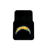 2 Universal Front Floor Mats NFL San Diego Chargers