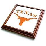 Texas Longhorn - 8x8 Trivet With 6x6 Ceramic Tile