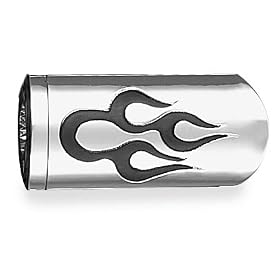 Show Chrome Anti-Roation Pegs & Clamp Set - Flame , Finish: Chrome 21-303P