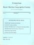 Transactions of the Royal Martian Geographical Society: Volume 1, Number 7 (Space 1889)