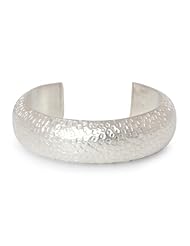 Sterling silver cuff bracelet, Modern Touch