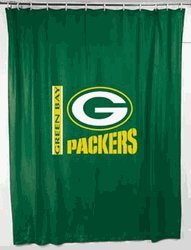Green Bay Packers Shower Curtain