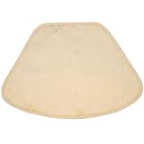 Gold Shantung Wedge-Shaped Placemat for Round Tables