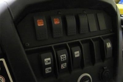 Turnkey Utv Mcdpvar(2)-B Aluminum Switch Panel ( Black ) Version #2 Holds 6 Switches New